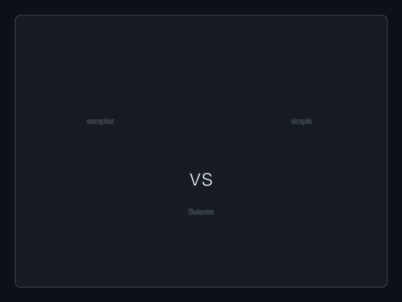过度工程 vs 实用主义