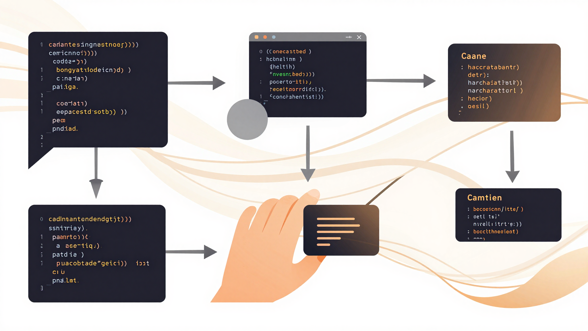代码到设计导入